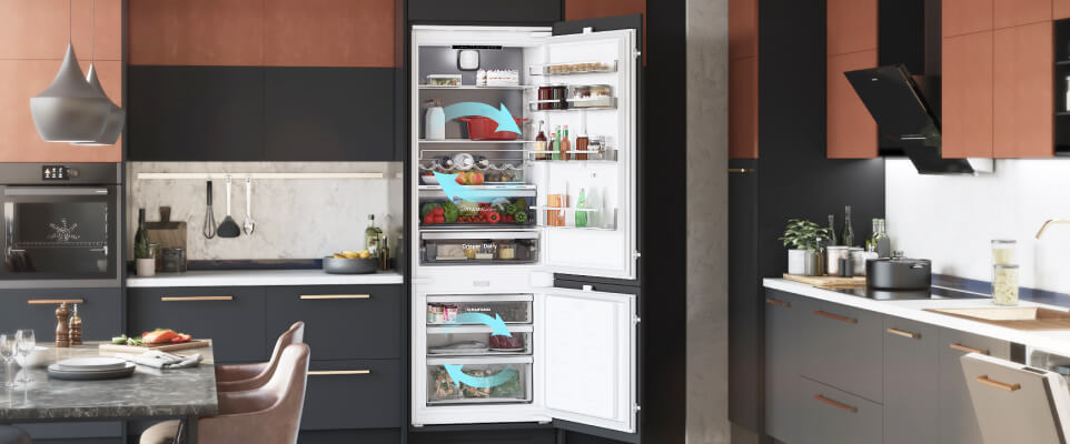 система No Frost в холодильнике Grundig