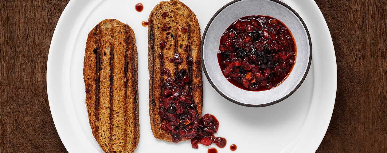 Рецепт соуса Чатни с гренками