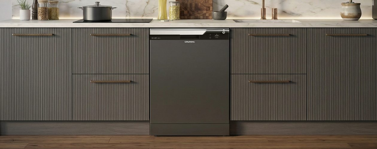 Обзор отдельностоящей посудомоечной машины Grundig GNFP 5542 ADW