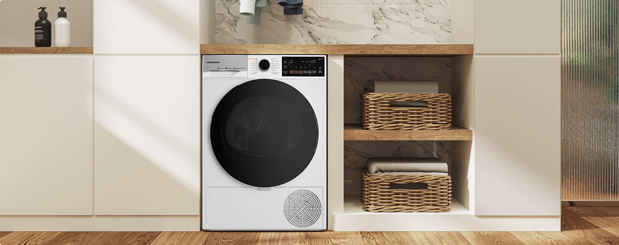 Обзор сушильной машины Grundig GT77824FW