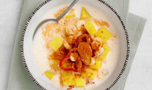 Рецепт сытного супа из морепродуктов