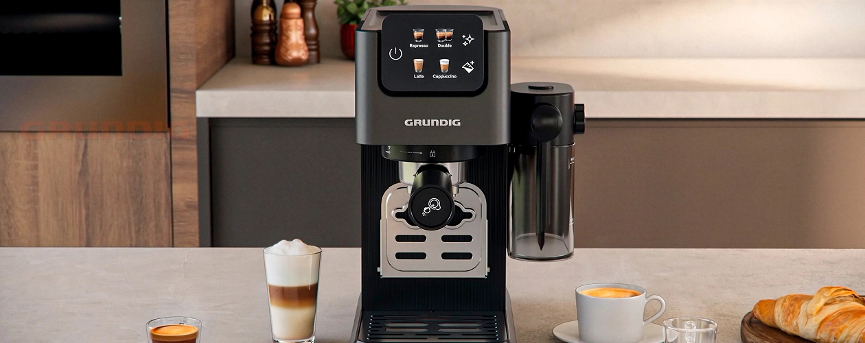 Обзор рожковой кофеварки Grundig KSM 6430