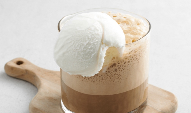 Рецепт кофе фраппе с мороженым