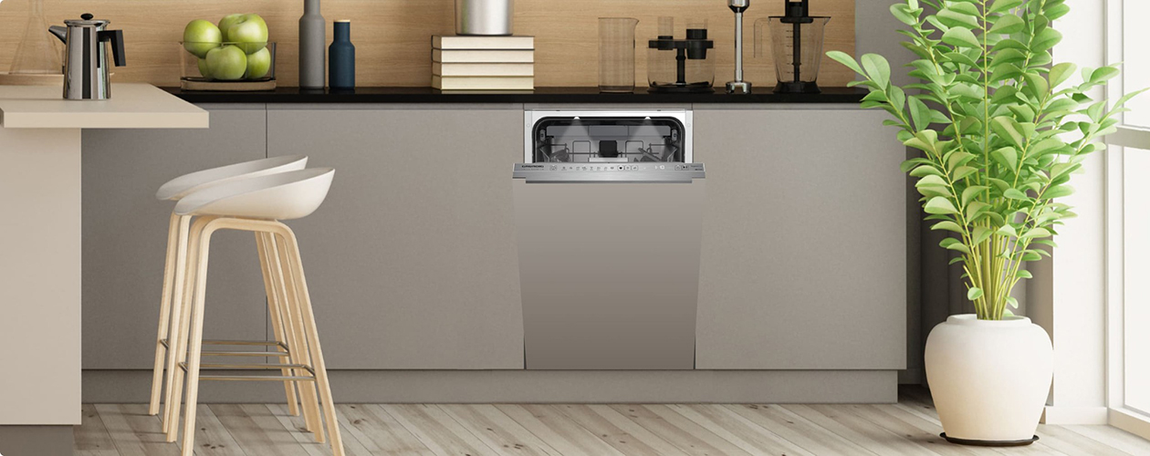 Обзор встраиваемой посудомоечной машины Grundig GSVP4051Q
