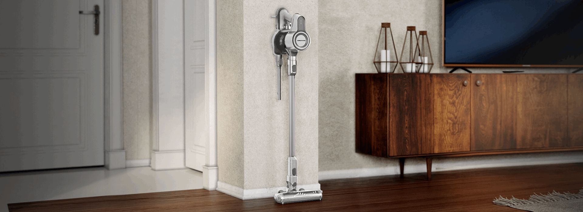 Вертикальный пылесос Grundig VCP 3130 L