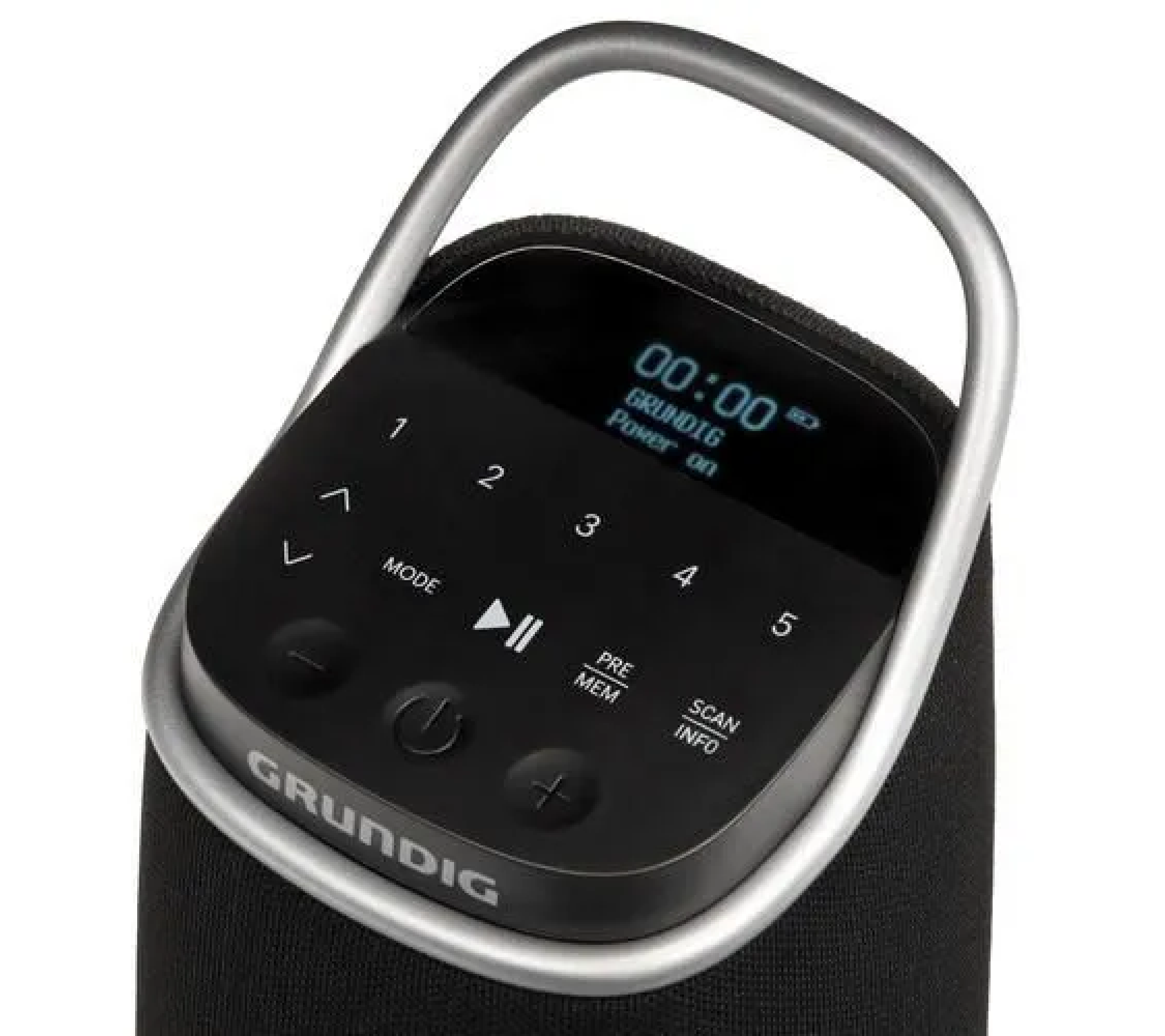 Панель управления портативной колонки Grundig Band 360