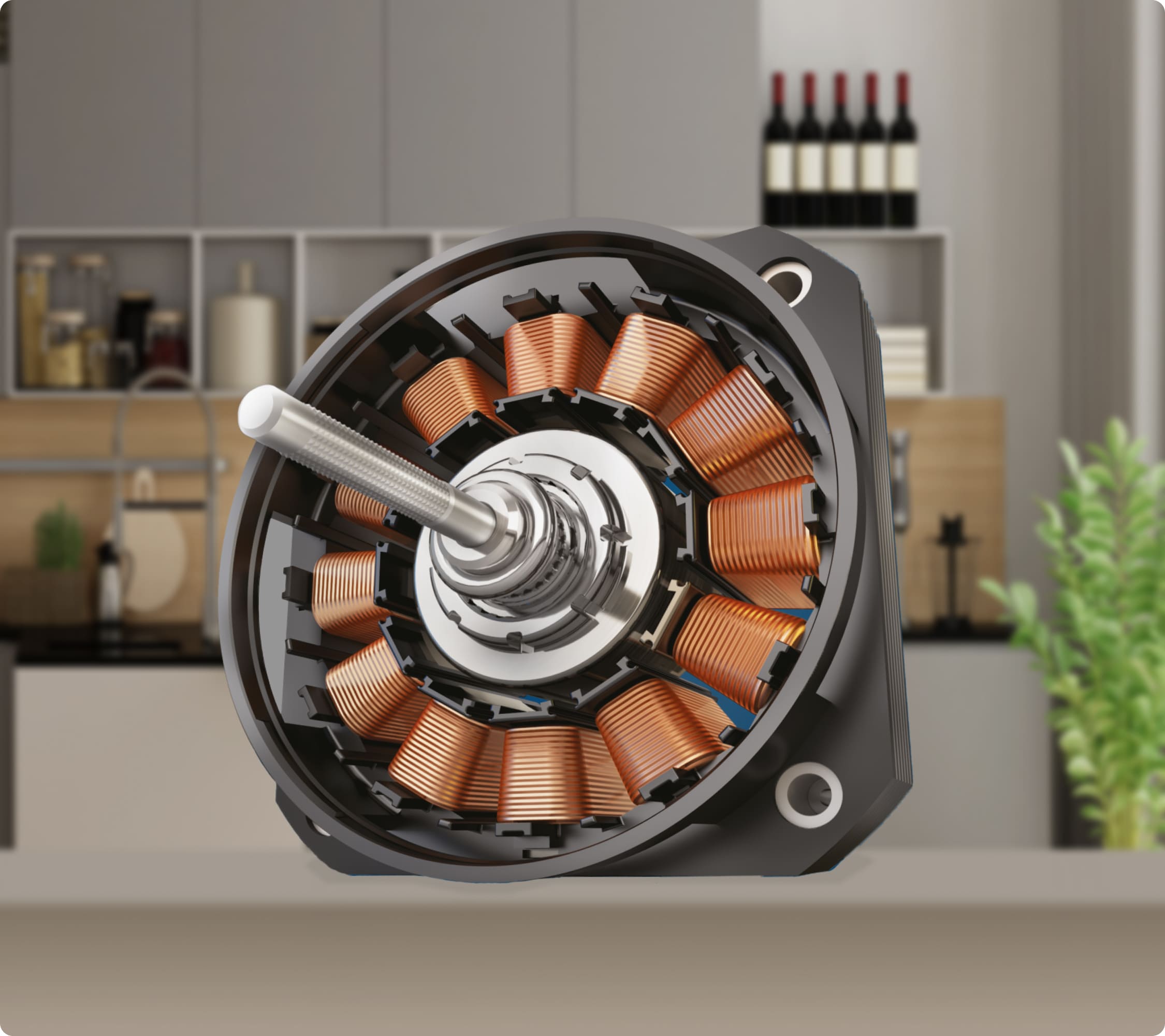 Инверторный мотор посудомоечной машины GSVP4051Q