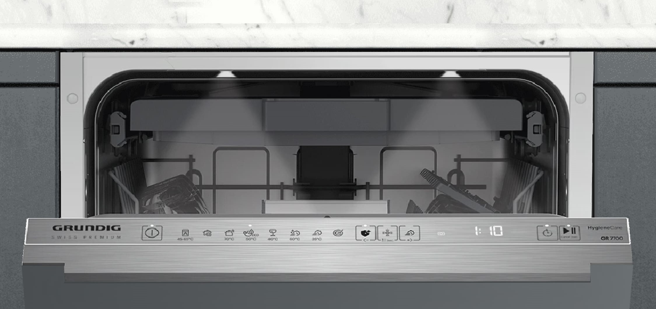 Сенсорная панель управления посудомоечной машины Grundig GSVP4051Q