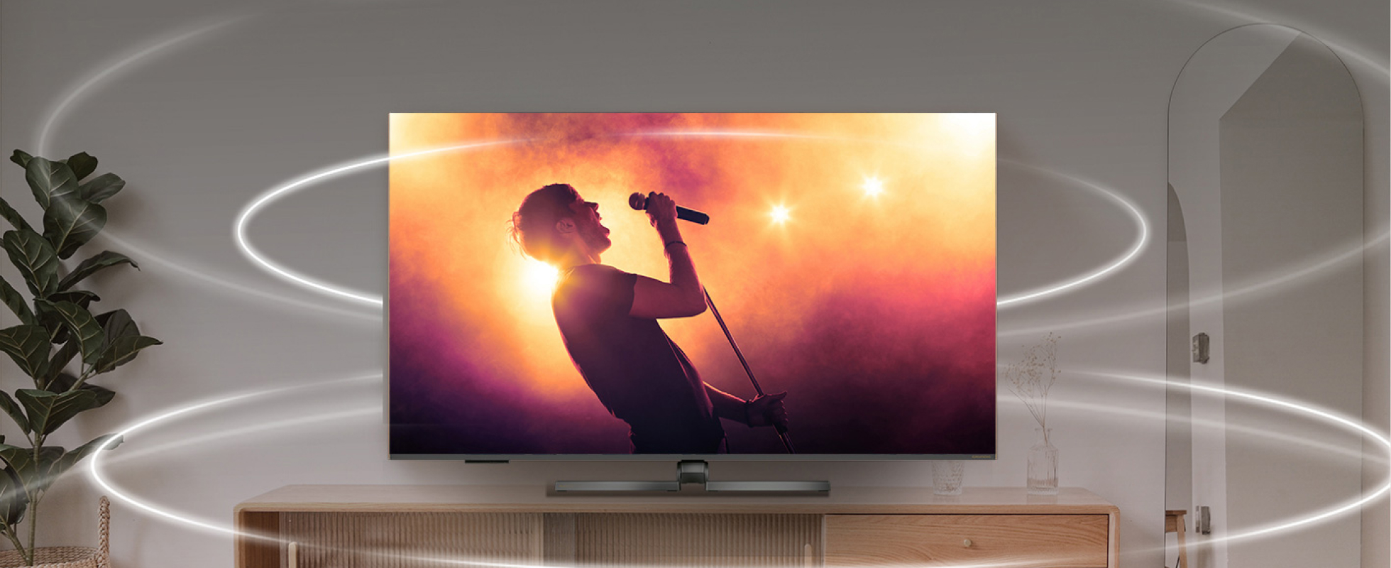 Звучание динамиков в телевизоре Grundig 65 NANO QLED GH 8700