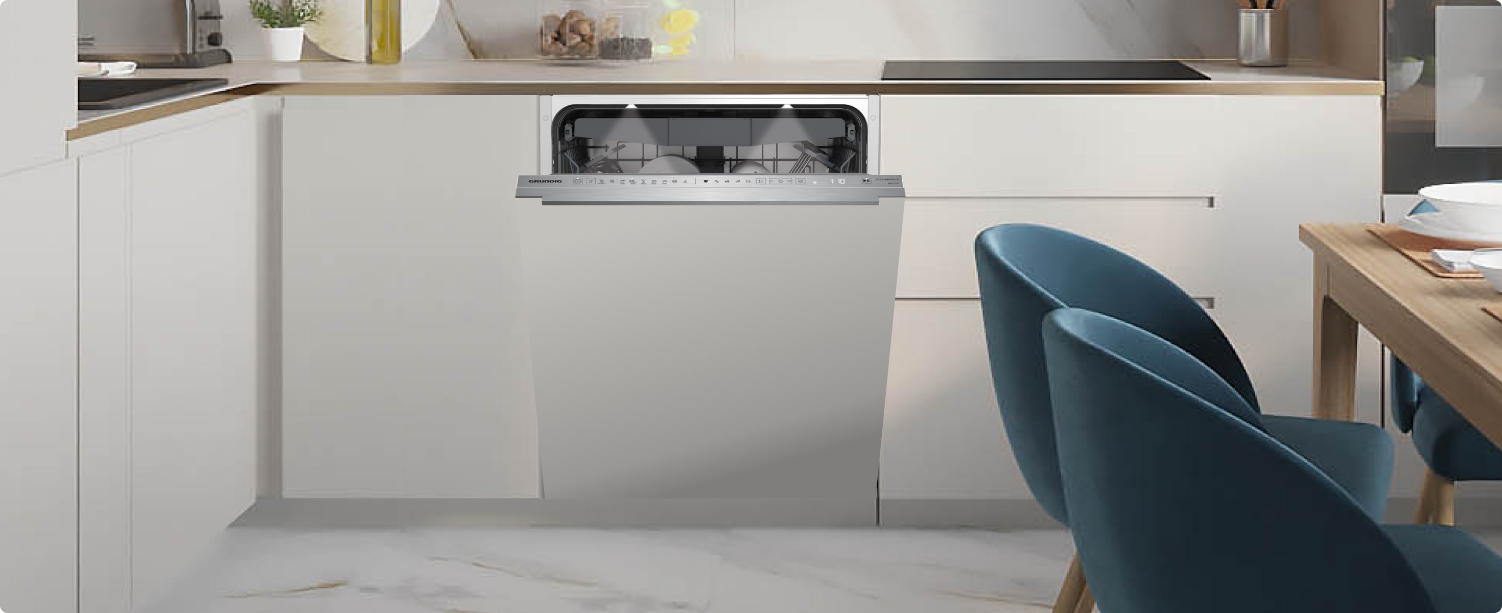 Посудомоечная машина Grundig GNVP4551PW