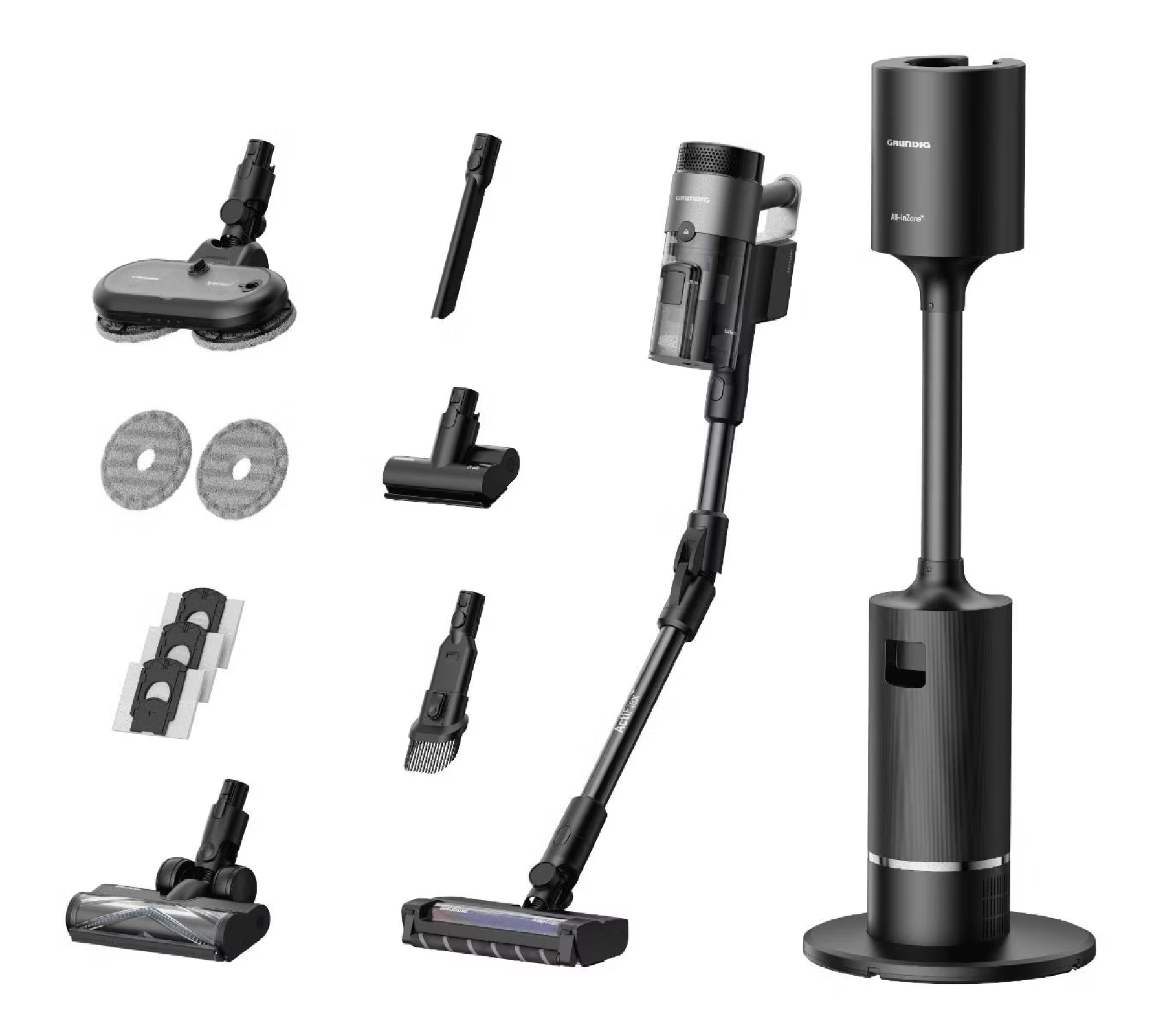 Комплектация пылесоса Grundig VCP 9431 PRO