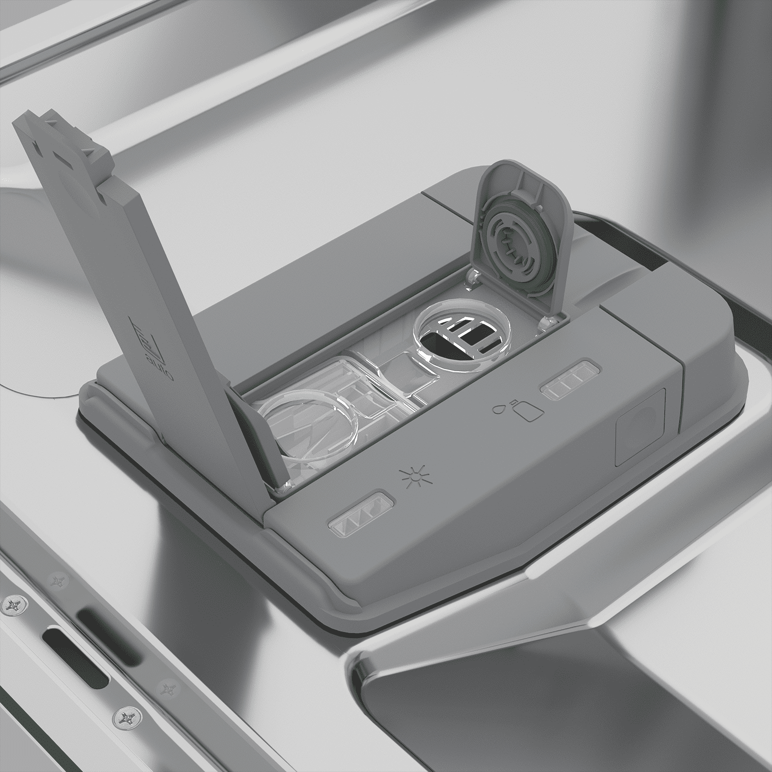Встраиваемая посудомоечная машина Grundig GNVP4551PW. фото-1