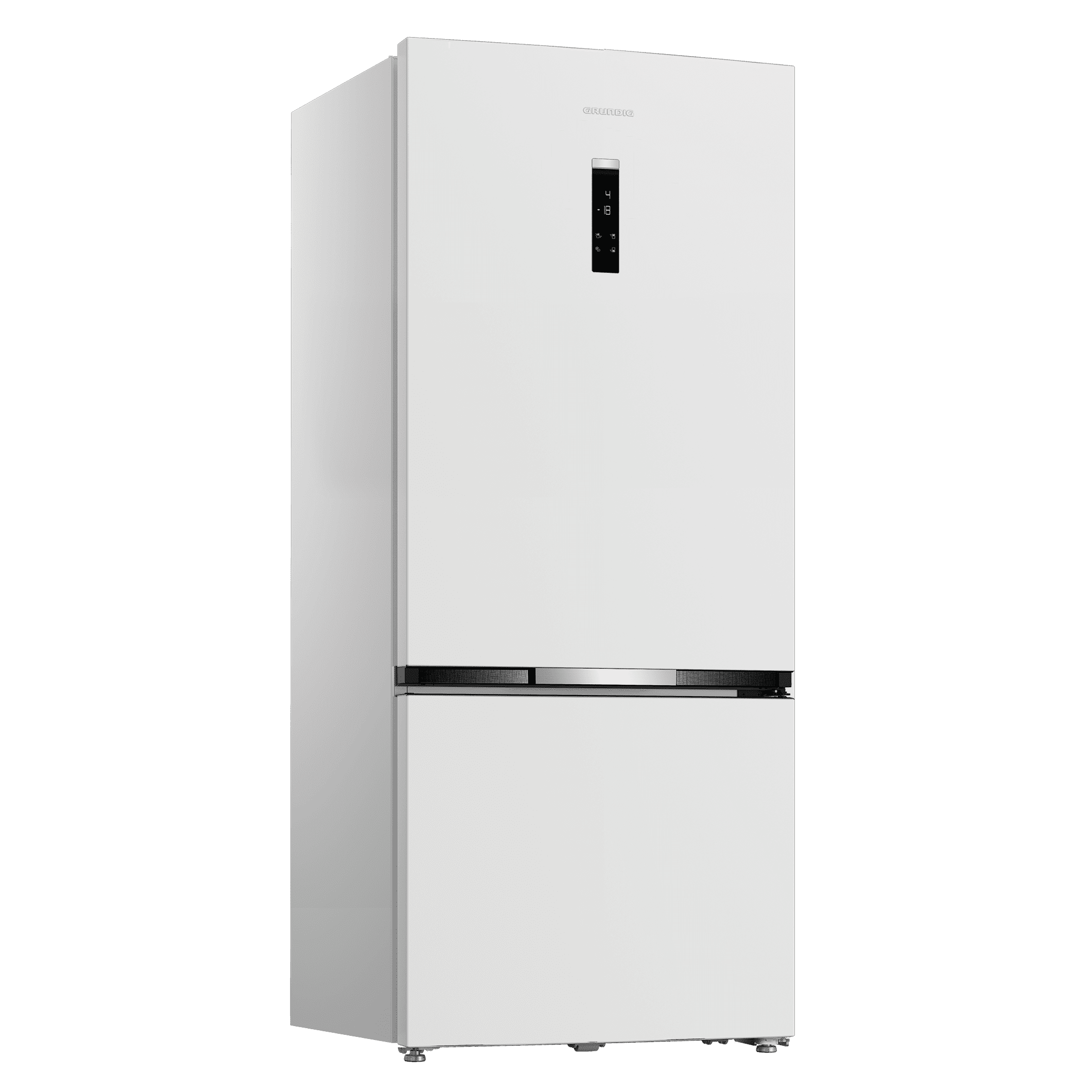 Холодильник с нижней морозильной камерой Grundig GKN17820FHW. фото-1