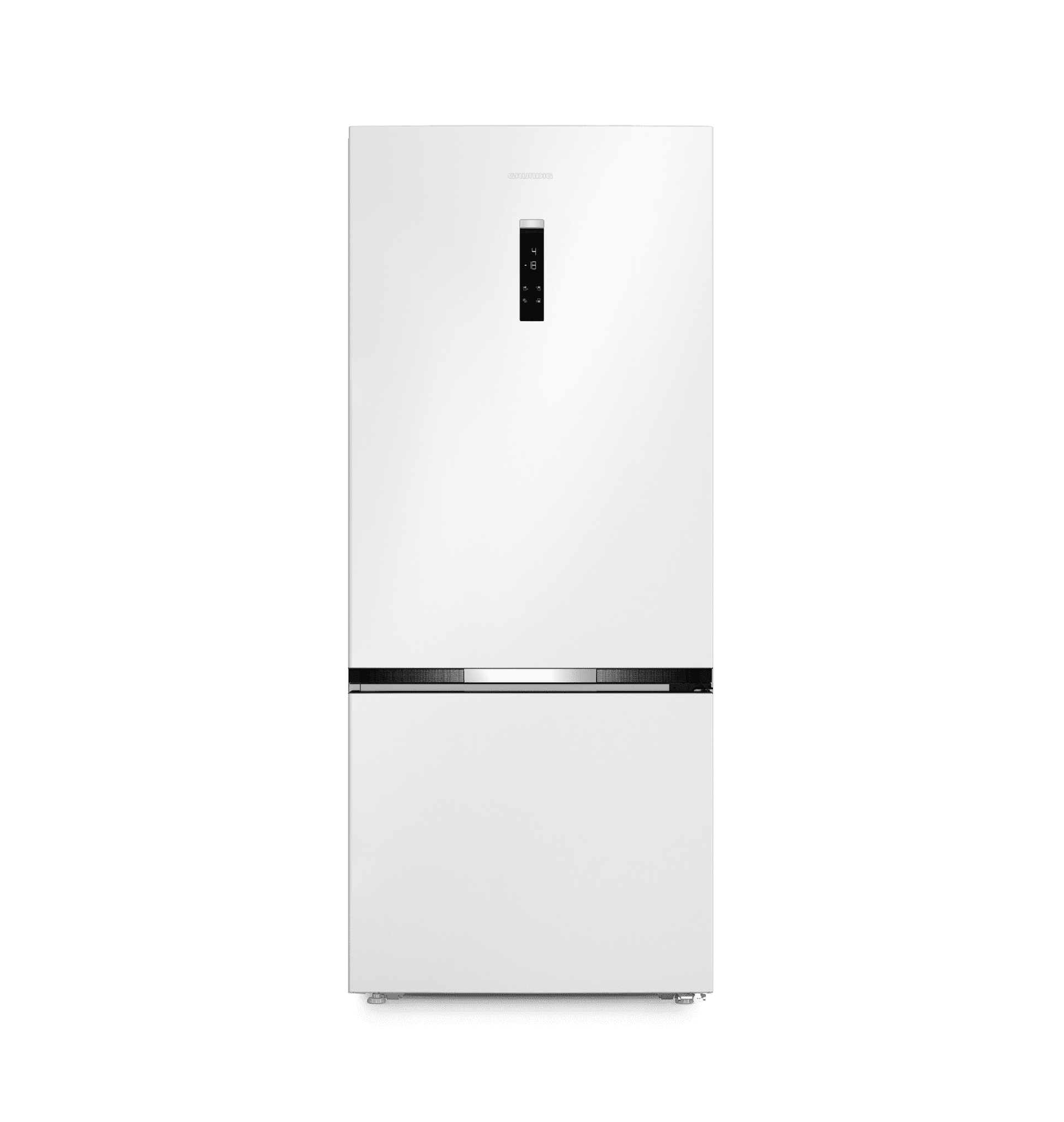 Холодильник с нижней морозильной камерой Grundig GKN17820FHW. фото-0