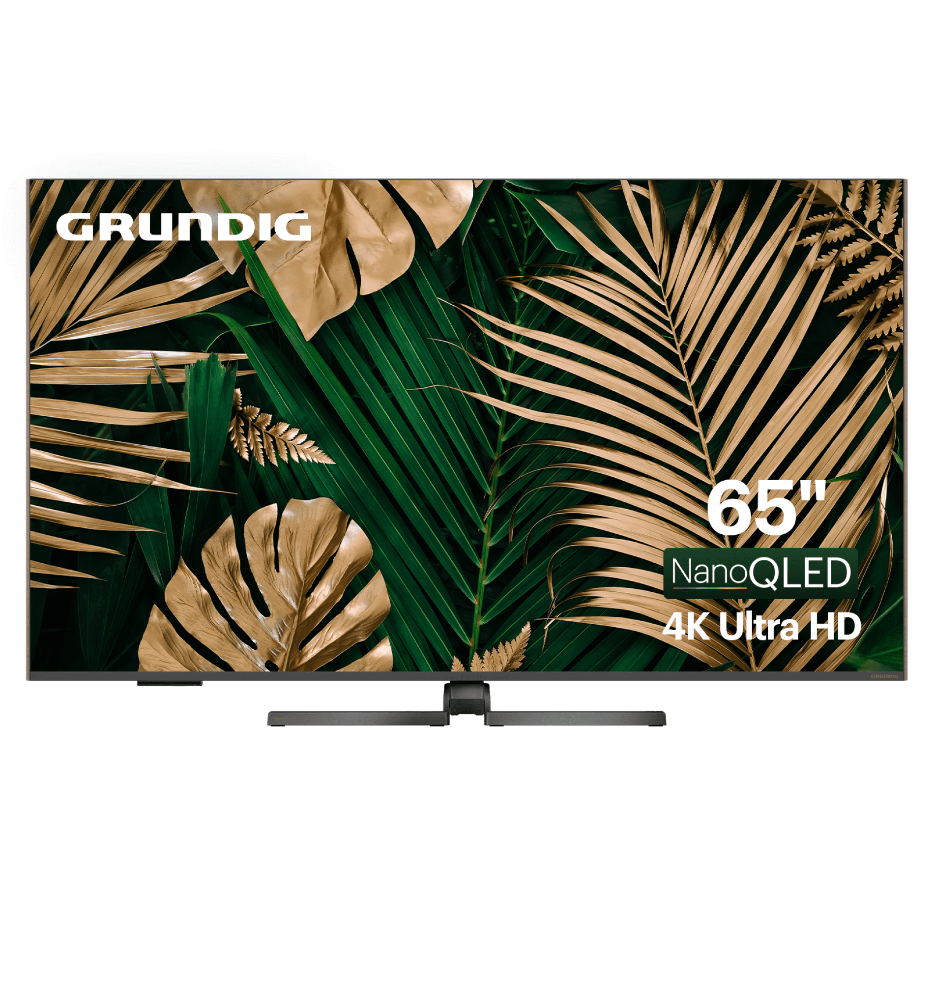 Телевизор Nano UHD+ Grundig 65 NANO QLED GH 8700: обзор, характеристики,  фото - официальный сайт Grundig